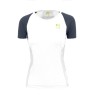 Kvinnor t-shirt Karpos Lavaredo Evo W Jersey Ljusvit / ombre blå